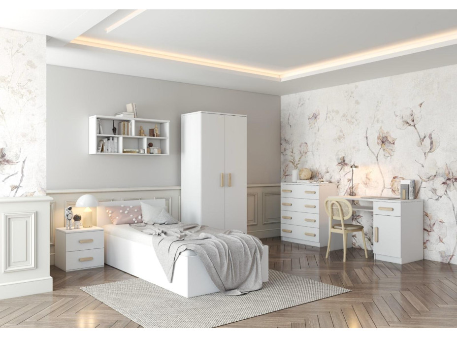 Regál SCOUT - bílý (více variant)