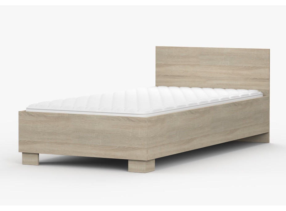 Postel SMYK 200x90 cm - dub sonoma