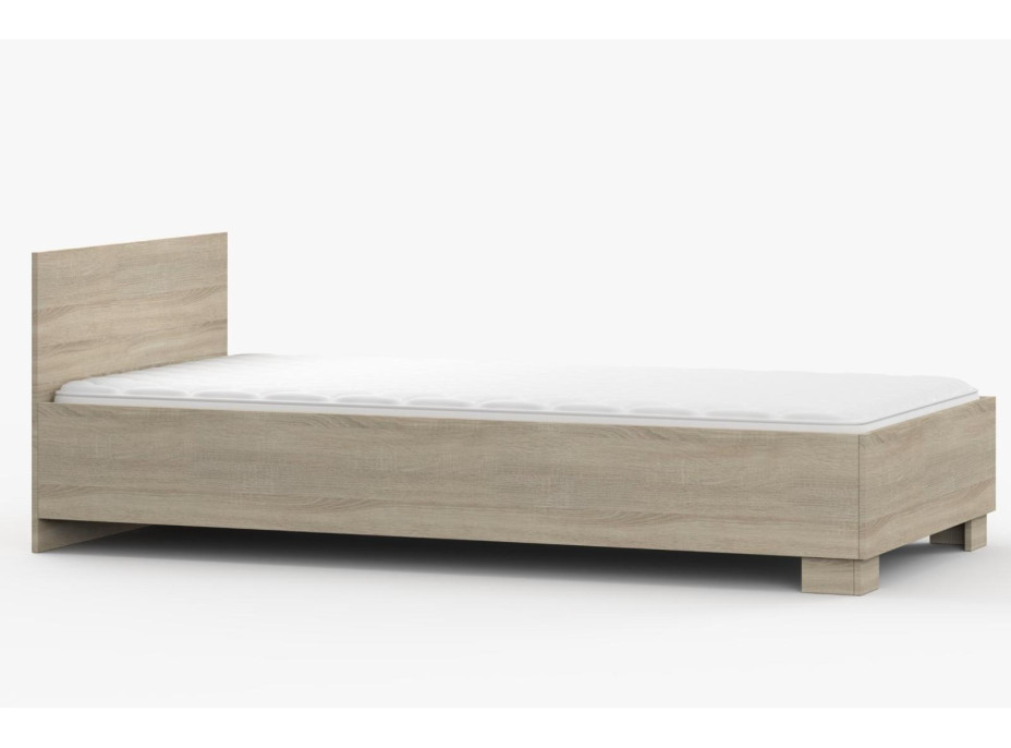 Postel SMYK 200x90 cm - dub sonoma