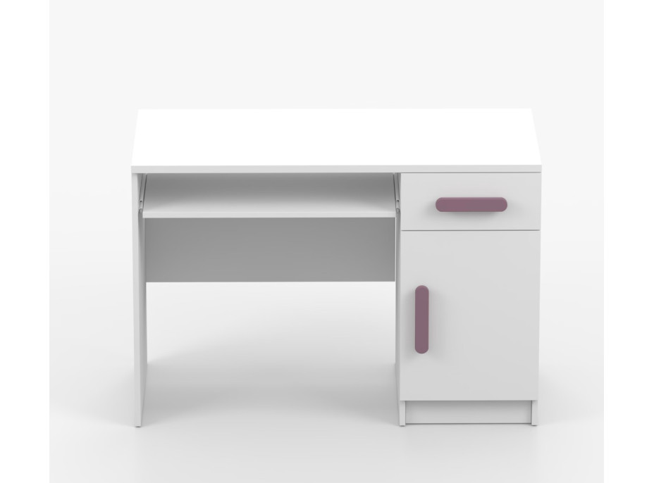 Psací stůl SCOUT - bílý (více variant)