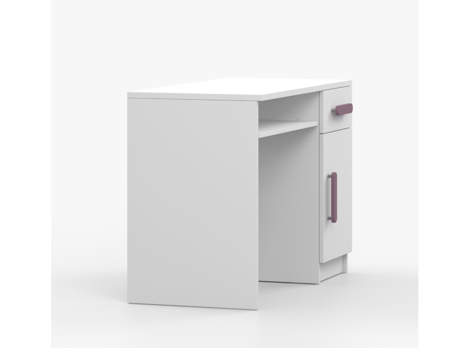 Psací stůl SCOUT - bílý (více variant)