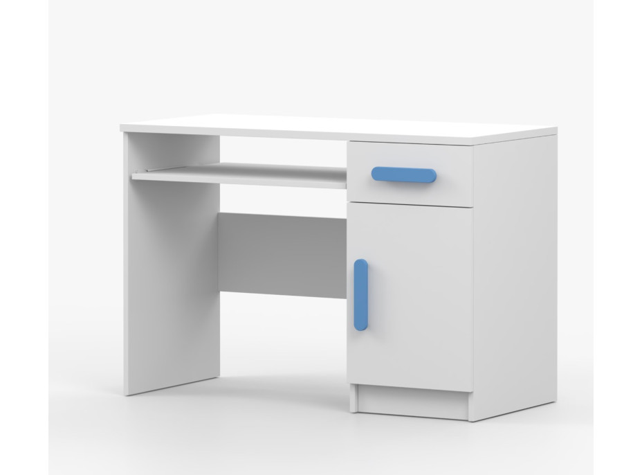 Psací stůl SCOUT - bílý (více variant)