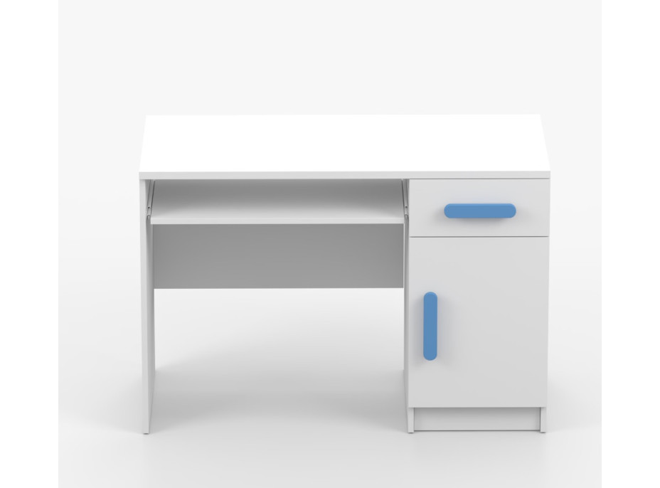 Psací stůl SCOUT - bílý (více variant)