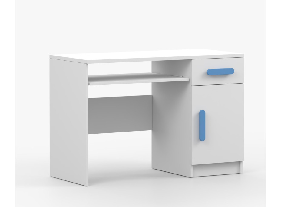 Psací stůl SCOUT - bílý (více variant)