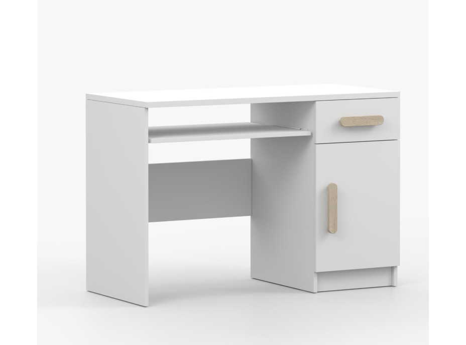 Psací stůl SCOUT - bílý (více variant)