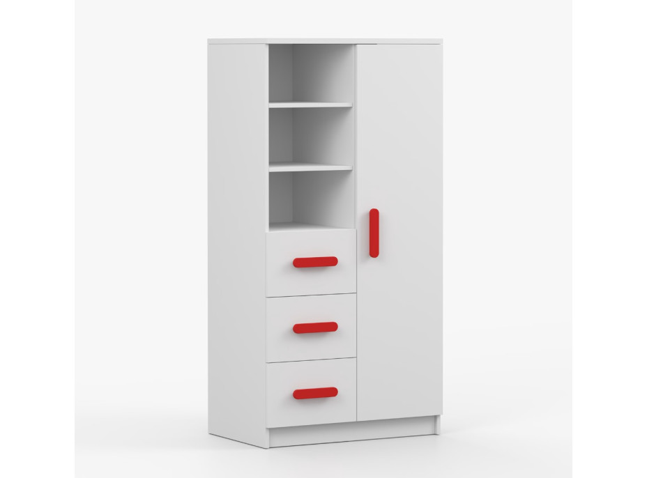 Regál SCOUT - bílý (více variant)