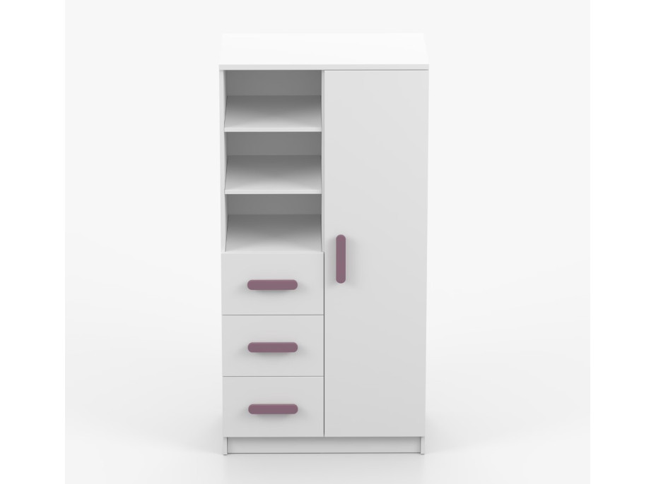 Regál SCOUT - bílý (více variant)