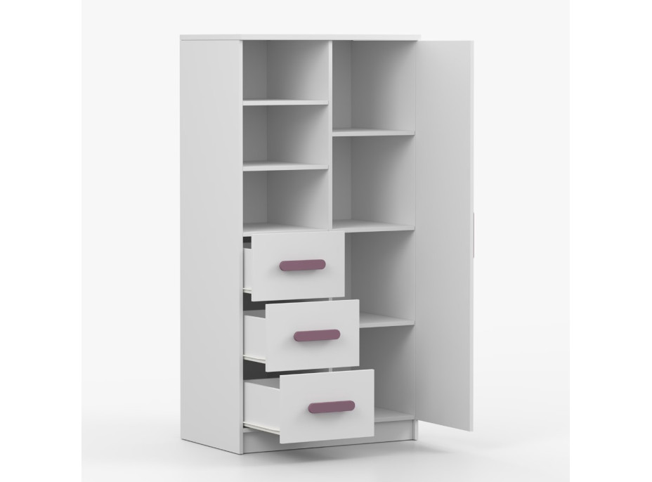 Regál SCOUT - bílý (více variant)