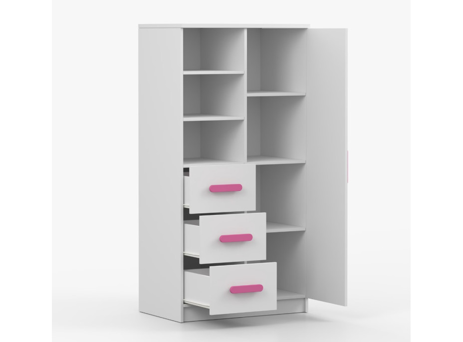 Regál SCOUT - bílý (více variant)