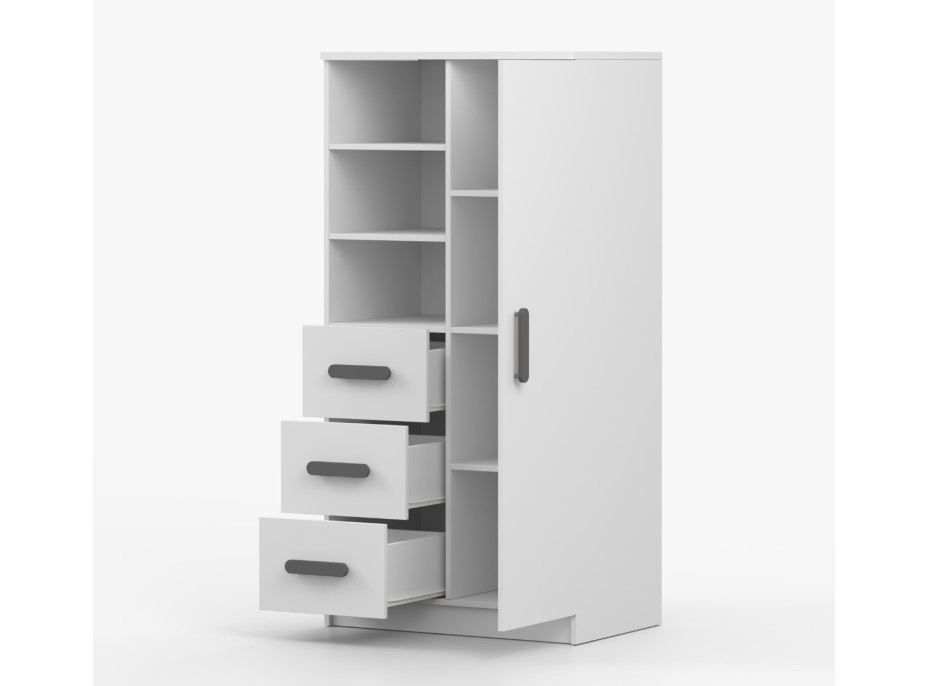 Regál SCOUT - bílý (více variant)