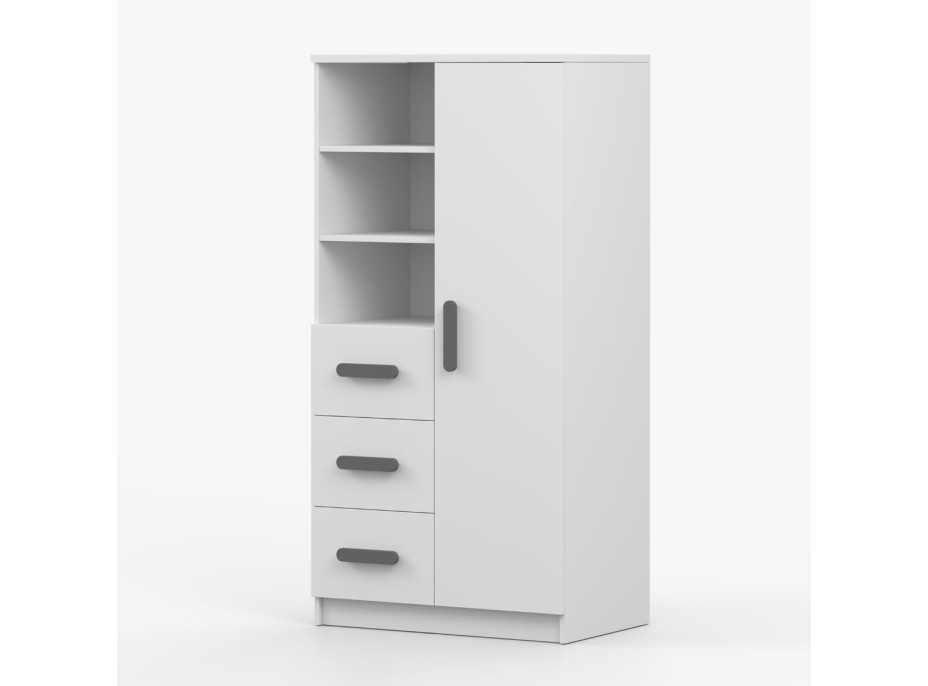 Regál SCOUT - bílý (více variant)