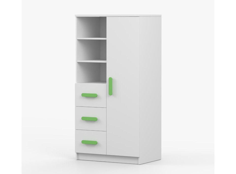 Regál SCOUT - bílý (více variant)