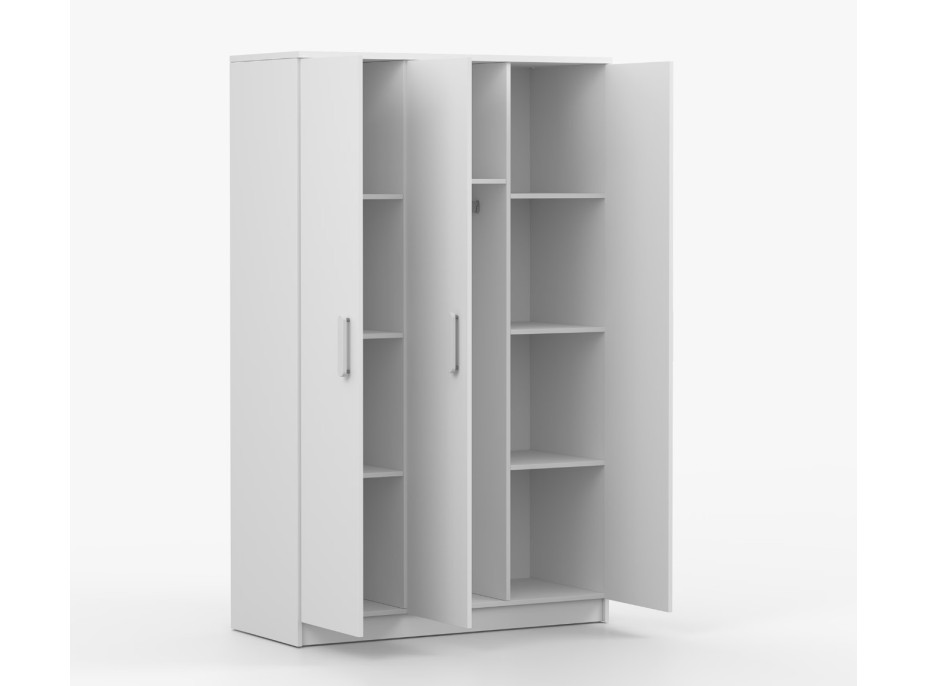 Šatní skříň SCOUT 120 - bílá (více variant)