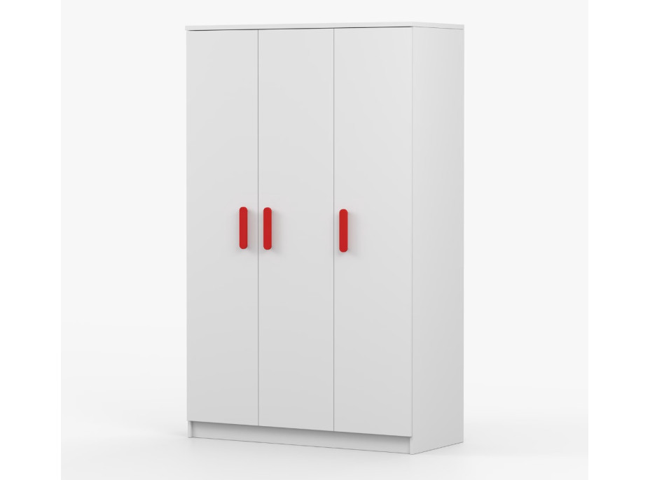 Šatní skříň SCOUT 120 - bílá (více variant)