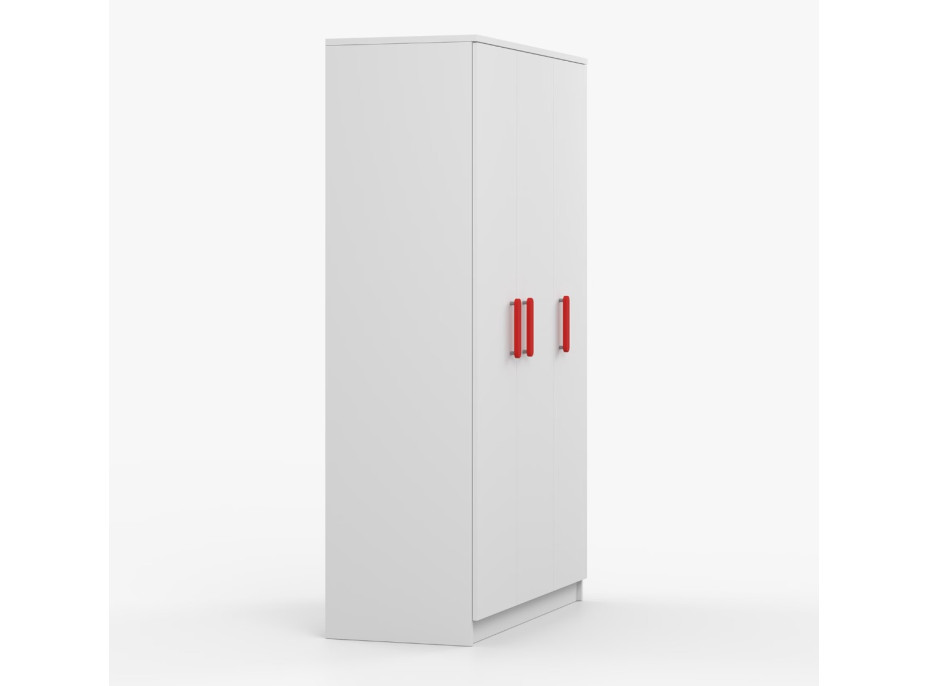 Šatní skříň SCOUT 120 - bílá (více variant)