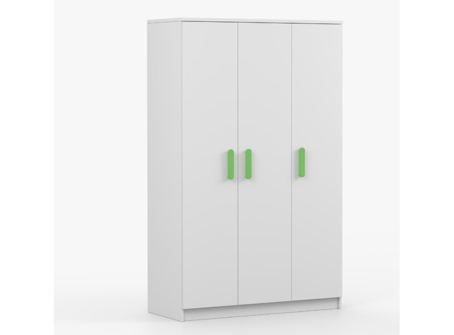 Šatní skříň SCOUT 120 - bílá (více variant)