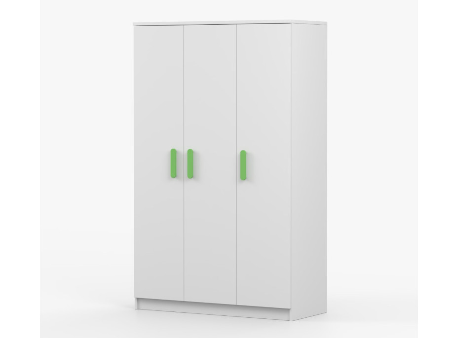 Šatní skříň SCOUT 120 - bílá (více variant)