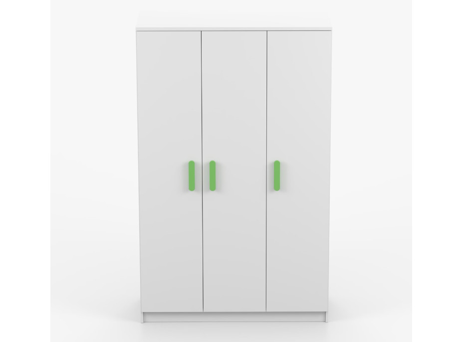 Šatní skříň SCOUT 120 - bílá (více variant)