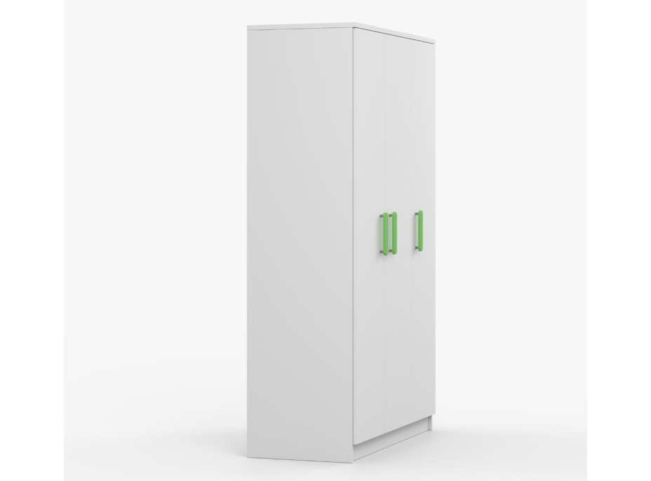 Šatní skříň SCOUT 120 - bílá (více variant)