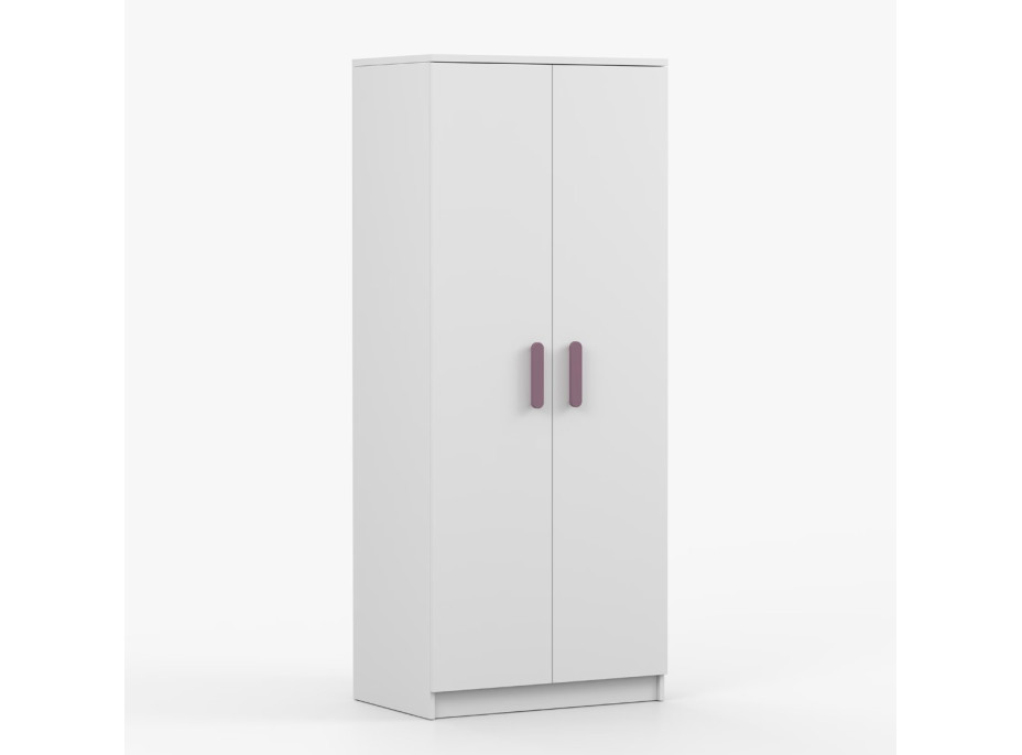 Šatní skříň SCOUT 80 - bílá (více variant)