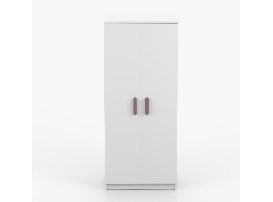 Šatní skříň SCOUT 80 - bílá (více variant)