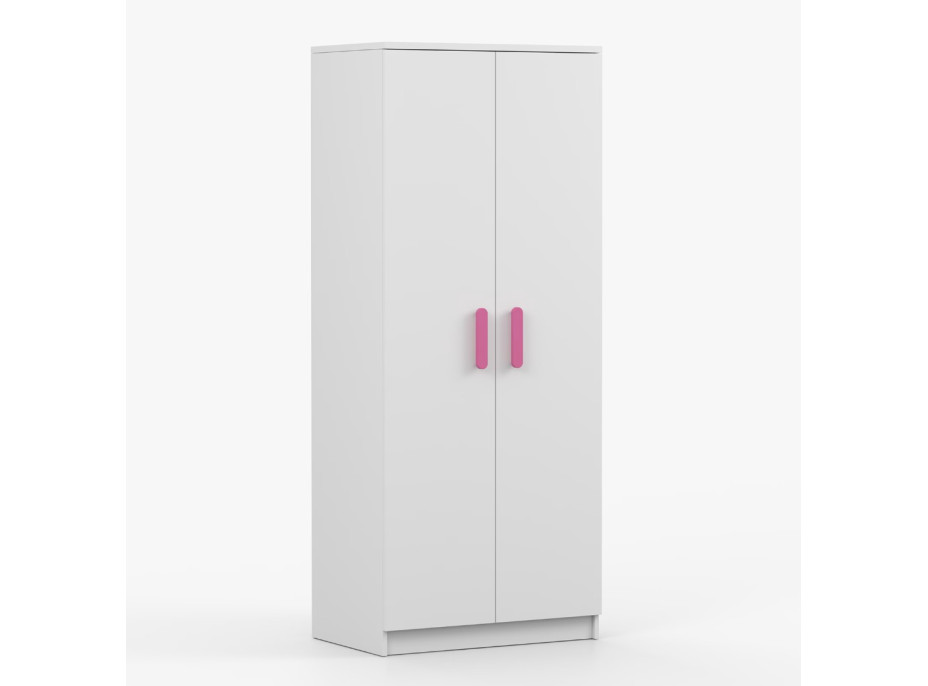 Šatní skříň SCOUT 80 - bílá (více variant)