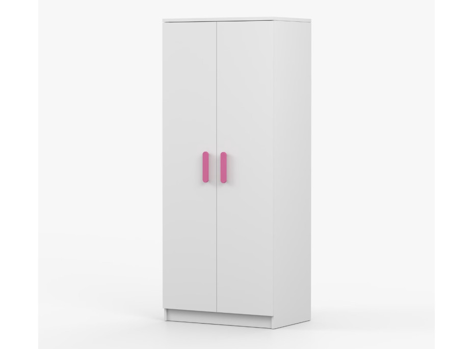 Šatní skříň SCOUT 80 - bílá (více variant)