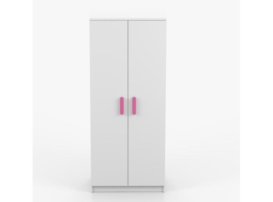 Šatní skříň SCOUT 80 - bílá (více variant)