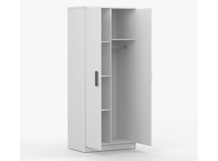 Šatní skříň SCOUT 80 - bílá (více variant)
