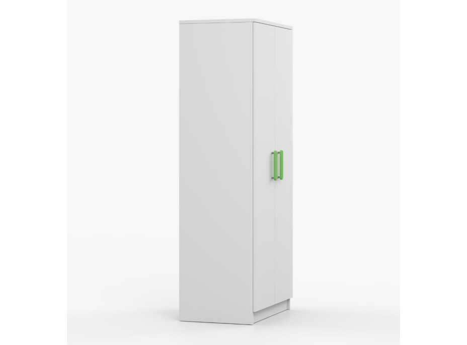 Šatní skříň SCOUT 80 - bílá (více variant)