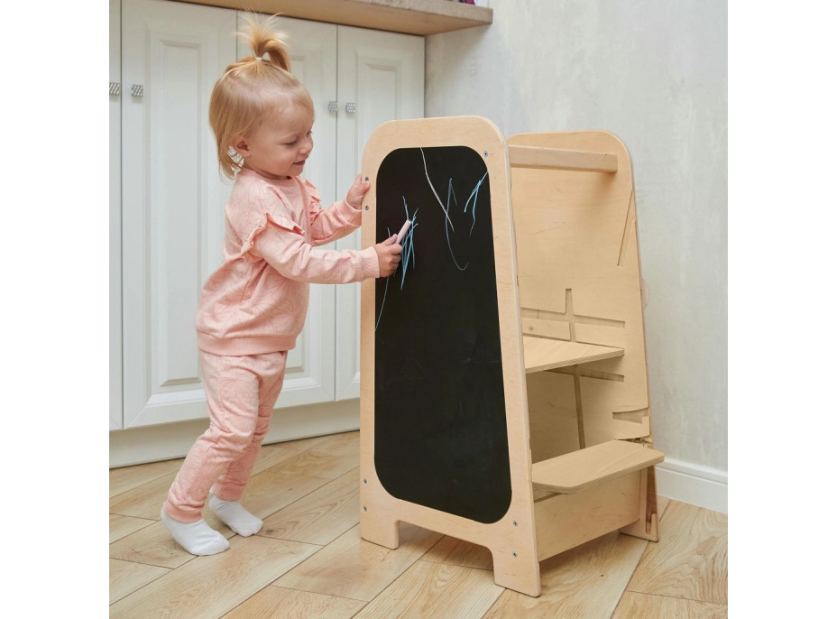 BusyKids Rostoucí učící věž Play 5v1 75 cm