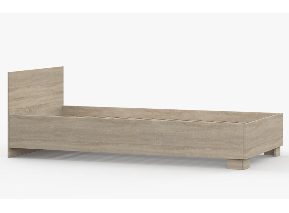 Postel SCOUT 200x90 cm - dub sonoma