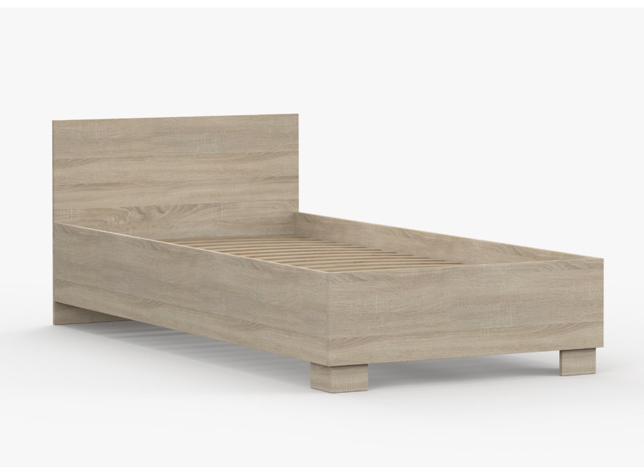 Postel SCOUT 200x90 cm - dub sonoma