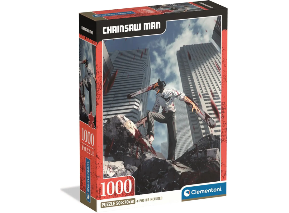 CLEMENTONI Puzzle Chainsaw Man 1000 dílků