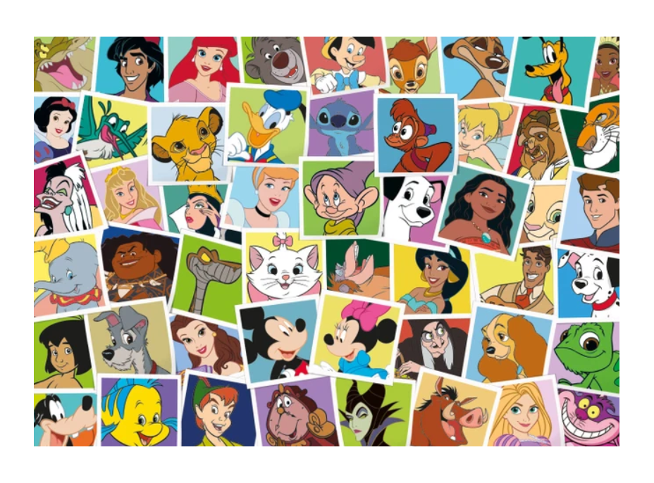 DINO Puzzle Disney fotky 1000 dílků