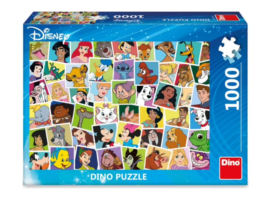 DINO Puzzle Disney fotky 1000 dílků