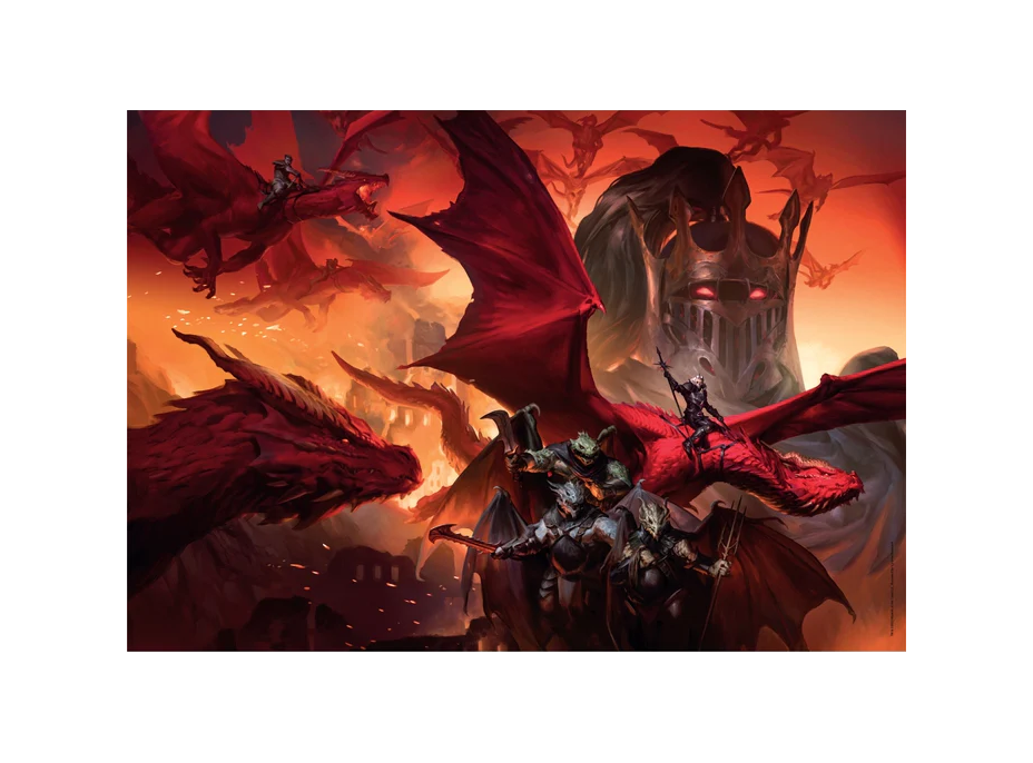 CLEMENTONI Puzzle Dungeons&Dragons 1000 dílků