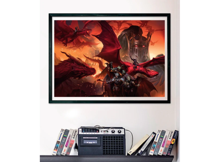 CLEMENTONI Puzzle Dungeons&Dragons 1000 dílků