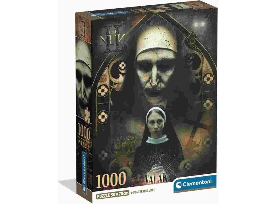 CLEMENTONI Puzzle Horror Collection: The Nun 1000 dílků