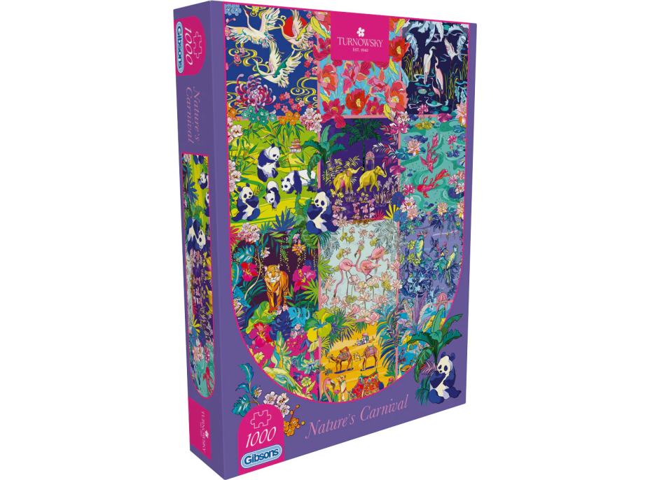 GIBSONS Puzzle HoT: Zvířecí karneval 1000 dílků