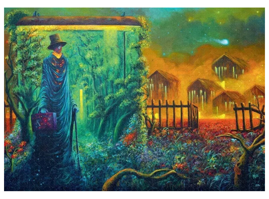 GOOD LOOT Puzzle Imagination: Sebastian Moń - Stationary Traveller 1000 dílků