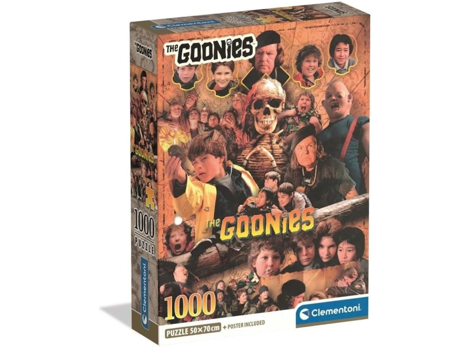 CLEMENTONI Puzzle Kultovní filmy: Rošťáci 1000 dílků