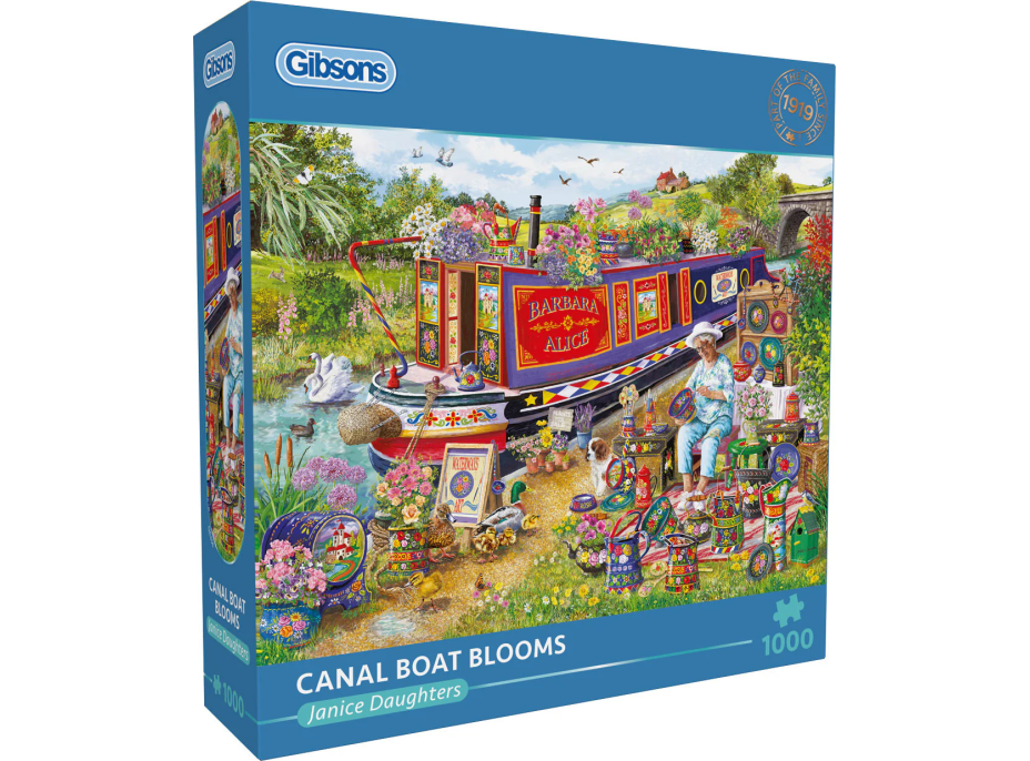 GIBSONS Puzzle Kvetoucí loď 1000 dílků