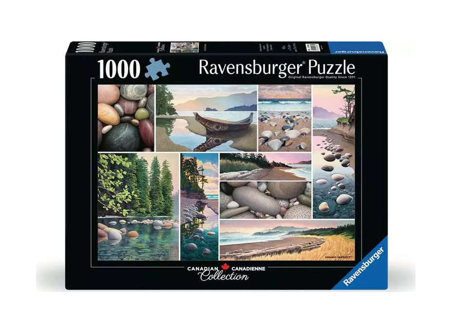RAVENSBURGER Puzzle Moře klidu 1000 dílků