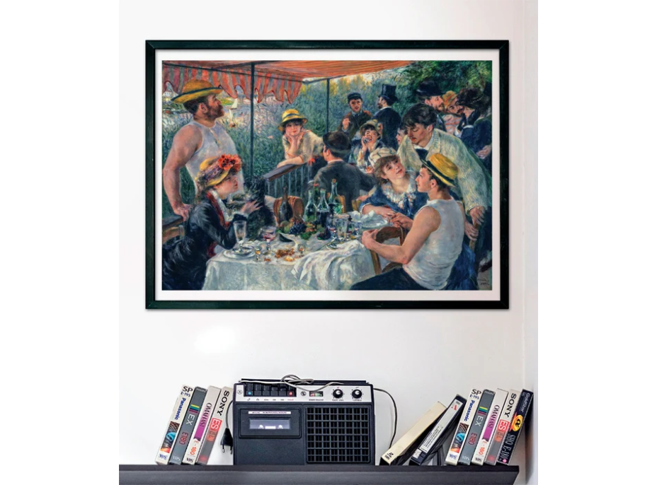 CLEMENTONI Puzzle Museum Collection: Snídaně veslařů 1000 dílků