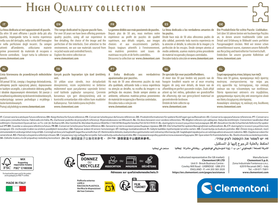 CLEMENTONI Puzzle Museum Collection: Tahitské ženy 1000 dílků