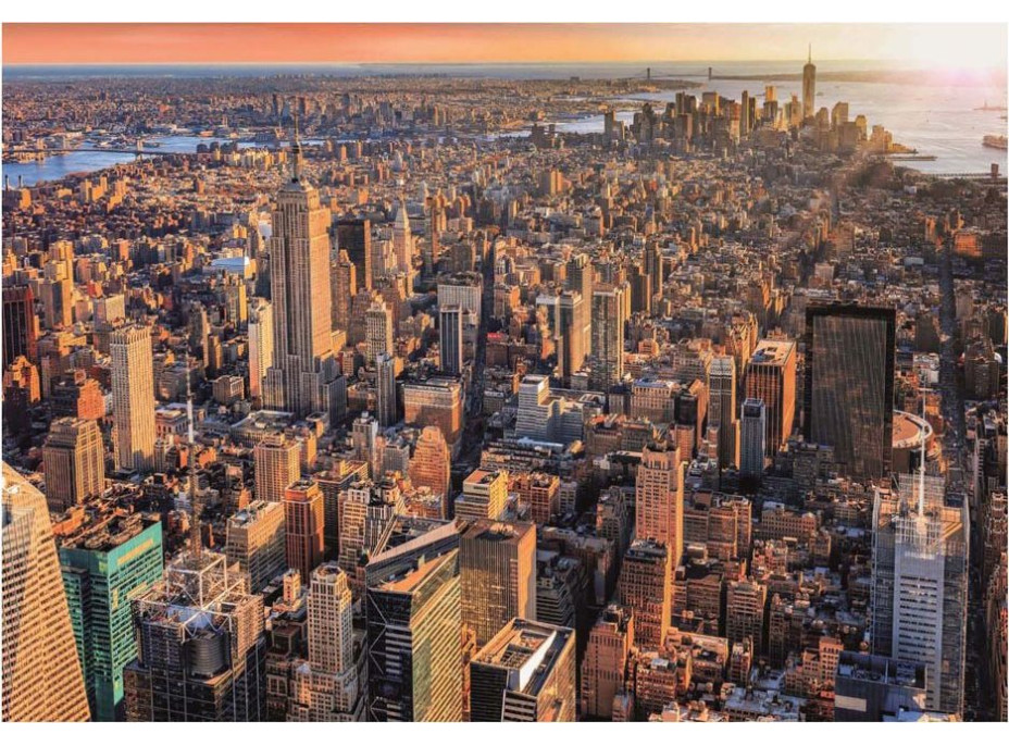 CLEMENTONI Puzzle New York - Pohled na Manhattan 1000 dílků