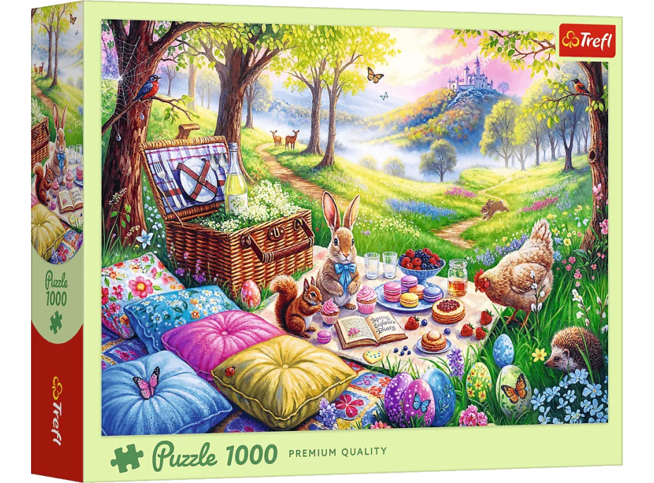 TREFL Puzzle Piknik na louce 1000 dílků