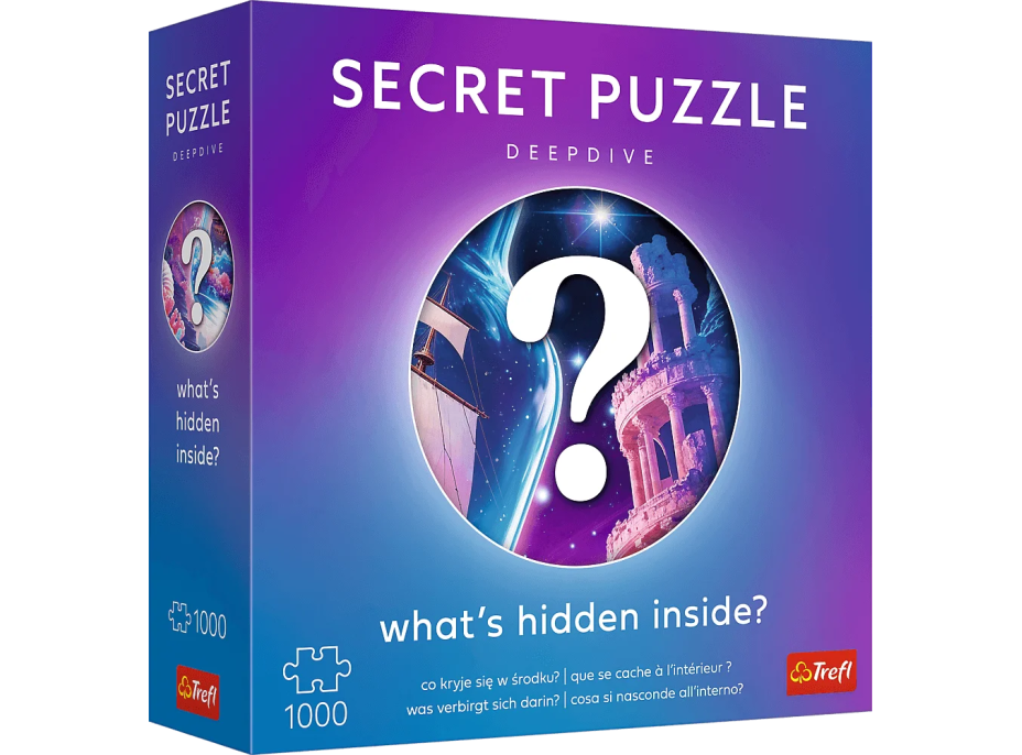 TREFL Puzzle Premium Plus Secret Puzzle: Hluboký ponor 1000 dílků