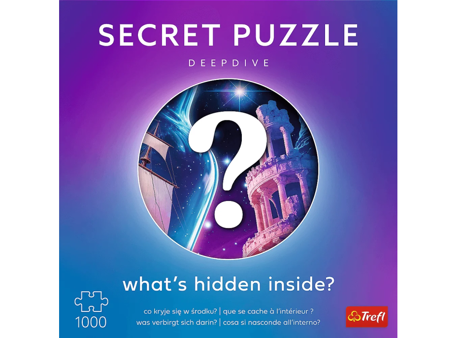 TREFL Puzzle Premium Plus Secret Puzzle: Hluboký ponor 1000 dílků
